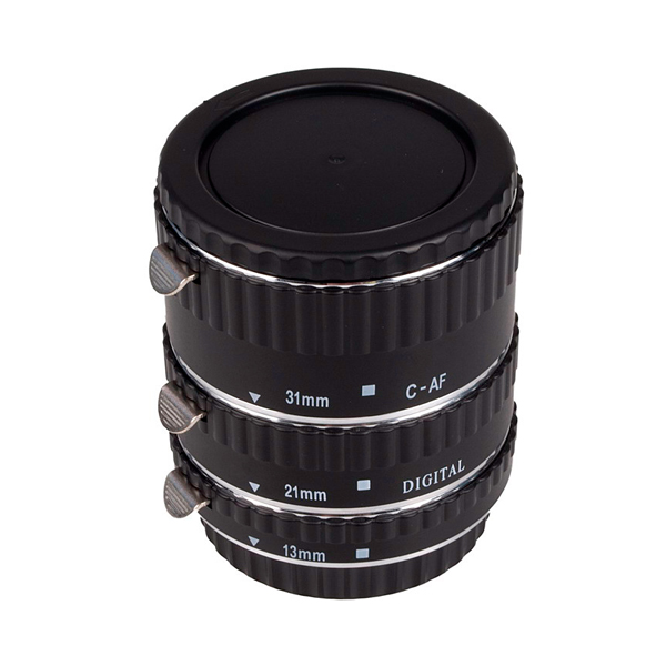 MEIKE MK-S-AF3A Metal Auto Macro Extension Tube Set for Sony